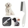 Home Pet Îngrijirea animalelor Pieptene de protecție împotriva puricilor pentru pisică, câine, animal de companie, din oțel inox