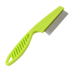 Home Pet Îngrijirea animalelor Pieptene de protecție împotriva puricilor pentru pisică, câine, animal de companie, din oțel inox
