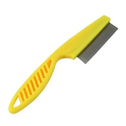 Home Pet Îngrijirea animalelor Pieptene de protecție împotriva puricilor pentru pisică, câine, animal de companie, din oțel inox