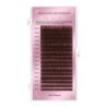 NAGARAKU Extensie de gene maro închis NL Curl Makeup Gene clasice individuale Moale nurcă naturală