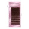 NAGARAKU Extensie de gene maro închis NL Curl Makeup Gene clasice individuale Moale nurcă naturală