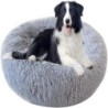 Pat pentru câini pentru animale de companie, confortabilă, cânșă rotundă pentru câini, pernă pentru câini și pisici, lavabilă ul