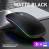 Tabletă Telefon Computer Bluetooth Mouse fără fir Încărcare Luminos 2.4G USB Mouse fără fir Mouse portabil