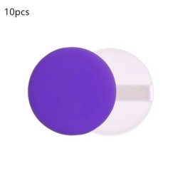 10 buc Burete pentru machiaj pentru fond de ten Cosmetic Puff Cosmetic Air Pad Pernă Pudră Frumusețe netedă Umed și uscat Instru