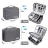 Geantă de depozitare pentru cablu Organizator electronic digital impermeabil, încărcător portabil USB pentru linie de date, gean