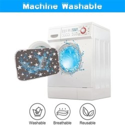 Tampoane lavabile pentru dresaj de câini pentru pipi, scutec mare reutilizabil, super absorbant, covoraș de iepure pentru copii 