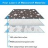 Tampoane lavabile pentru dresaj de câini pentru pipi, scutec mare reutilizabil, super absorbant, covoraș de iepure pentru copii 