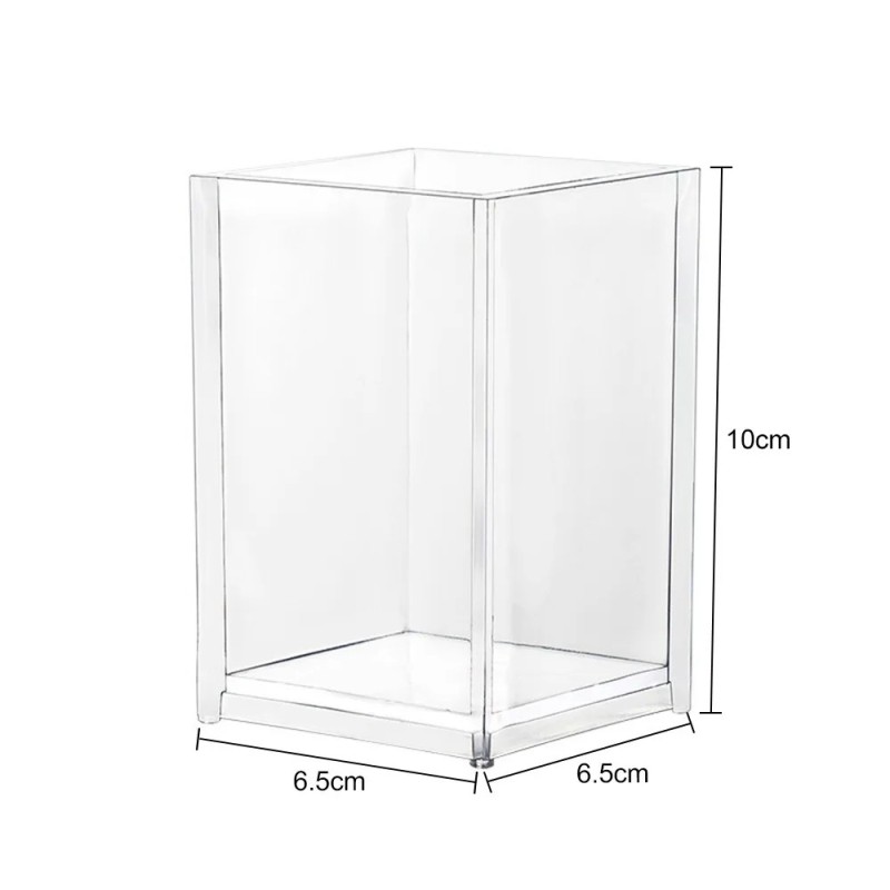 Ruj transparent Machiaj cosmetic Machiaj acrilic Pensule de machiaj Cutie de depozitare Cutie Suport perie de machiaj Organizato