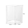 Ruj transparent Machiaj cosmetic Machiaj acrilic Pensule de machiaj Cutie de depozitare Cutie Suport perie de machiaj Organizato