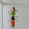Rechizite pentru calopsite Bujor de tigru Jucării care mușcă pielea Cușcă colorată Decorare interioară Păsări care își măcina gu