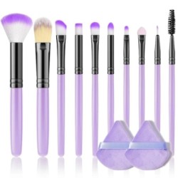 Set de pensule de machiaj 10-32 bucăți, pudră moale, pudră, pentru fond de ten, fard de obraz, corector, fard de ochi, blending,