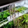 Instrumente pentru foarfece pentru acvariu Pensetă pentru rezervor de pește Plante Foarfece cu val Iarbă Instrumente de curățare