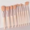 Set de pensule de machiaj premium 10/14 buc. Fond de ten pentru fard de pleoape Pudră cosmetică Fard de obraz Amestec de frumuse