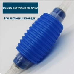 Sifon pentru acvariu sifon pentru rezervor de pește Aspirator Pietriș Filtru de apă de curățare Pompă cu sifon Dispozitiv de cur