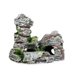 Mușchi artificial Ascunzătoare Peșteră Vedere la munte Ornament pentru rezervor de pește Subacvatic Amenajare a teritoriului Art