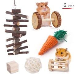 Combinație de hamsteri, iepure, șobolan, jucării, set de jucării pentru hamsteri, pentru animale de companie, iepure, cobai, pap