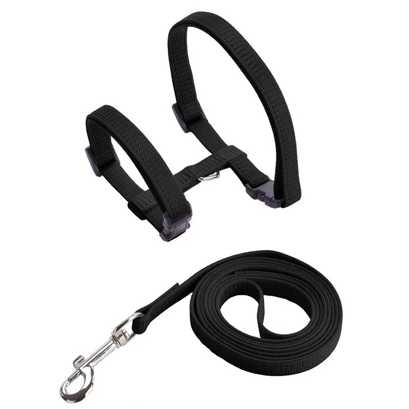 Set de ham și lesă pentru pisici de iepure cu preț redus, hamuri de nailon reglabile pentru iepurașuri, pisici, accesorii pentru