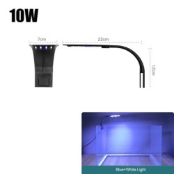 Lumină LED super subțire pentru acvariu Iluminat plantele de iluminat 5W/10W/15W Iluminat pentru plante acvatice Lampă cu clipsă