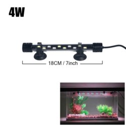Lumină pentru acvariu Lampă cu LED pentru creșterea plantelor Lumină impermeabilă pentru rezervor de pește 18-58CM Iluminat deco