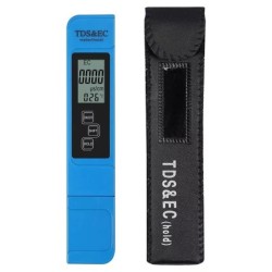 Tester digital pentru calitatea apei Contor TDS EC Gama 0-9990 Contor de temperatură multifuncțional pentru puritatea apei Teste
