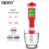 yieryi Nou TDS PH-metru PH/TDS/EC/Temperatura Tester digital pentru monitorizarea calitatii apei pentru piscine, apa potabila, a