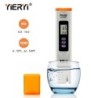 yieryi Nou TDS PH-metru PH/TDS/EC/Temperatura Tester digital pentru monitorizarea calitatii apei pentru piscine, apa potabila, a