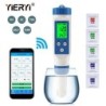 yieryi Nou TDS PH-metru PH/TDS/EC/Temperatura Tester digital pentru monitorizarea calitatii apei pentru piscine, apa potabila, a