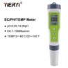 yieryi Nou TDS PH-metru PH/TDS/EC/Temperatura Tester digital pentru monitorizarea calitatii apei pentru piscine, apa potabila, a