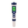 Tester digital de monitorizare a calității apei 5 în 1 TDS/EC/PH/salinitate/temperatură pentru piscine, apă potabilă, acvarii