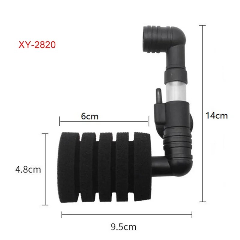 Filtru de acvariu pentru rezervor de pești de acvariu Pompă de aer Skimmer Filtru cu burete biochimic Filtru bio pentru acvariu 