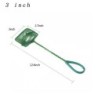 Plasa de pescuit portabila cu maner lung Accesorii patrate pentru acvariu Plasa de aterizare pentru rezervor de pesti Plasa de p