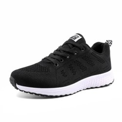 Pantofi Casual Femei Moda Respirabil Mers Mesh Pantofi PlatiAdidași încălțăminte albă pentru femei