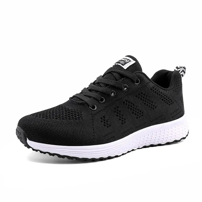 Pantofi Casual Femei Moda Respirabil Mers Mesh Pantofi PlatiAdidași încălțăminte albă pentru femei
