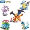 Cutie originală Anime desene animate Pokemon Pikachu Bulbasaur Blocuri de construcție Cărămizi Seturi de păpuși de film Model Ju