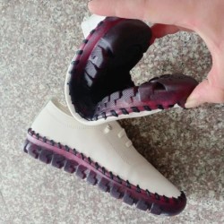 Adidași Pantofi de damă Mocasini cu șireturi din piele plată, primăvară 2024, ocazional, confortabil, pantof pentru mamă, pantof