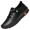 Adidași Pantofi de damă Mocasini cu șireturi din piele plată, primăvară 2024, ocazional, confortabil, pantof pentru mamă, pantof