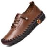 Adidași Pantofi de damă Mocasini cu șireturi din piele plată, primăvară 2024, ocazional, confortabil, pantof pentru mamă, pantof