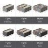 Dulap pentru dormitor, sertar, organizator de lenjerie de corp, șosete sutien, cutii de depozitare pentru îmbrăcăminte, dulap, o