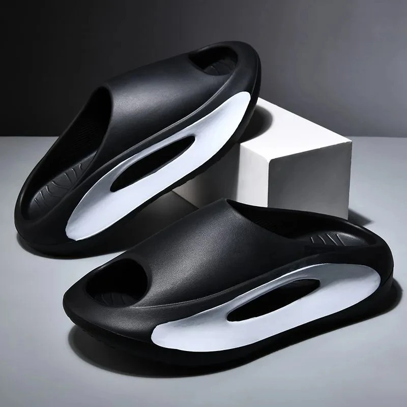 Papuci de vară pentru bărbați, femei, EVA, cu talpă moale, cu platformă, sandale, unisex, pantofi, pantofi de plajă, pentru inte Papuci de vară pentru bărbați, femei, EVA, cu talpă moale, cu platformă, sandale, unisex, pantofi, pantofi de plajă, pentru inte
