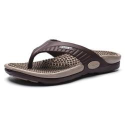 Pantofi de vară pentru bărbați, papuci cu granule de masaj, sandale confortabile de plajă pentru bărbați, pantofi ocazionali, pa