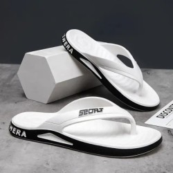 Flip-flops pentru bărbați, kaki simpli, îmbrăcăminte exterioară, anti-alunecare, ocazional, pentru exterior, papuci cu cleme, pa
