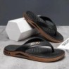 Flip-flops pentru bărbați, kaki simpli, îmbrăcăminte exterioară, anti-alunecare, ocazional, pentru exterior, papuci cu cleme, pa