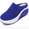 Sandale UZZDSS personalizate 2024, sandale cu pană de vară pentru femei, vintage anti-alunecare, pantofi retro cu platformă casu