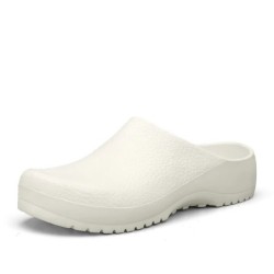 Papuci pentru bărbați, cupluri, saboți de grădină, femei, pantofi de bucătar rezistent la apă, papuci confortabili, sandale, pen