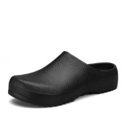 Papuci pentru bărbați, cupluri, saboți de grădină, femei, pantofi de bucătar rezistent la apă, papuci confortabili, sandale, pen