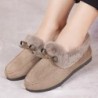Pantofi casual de iarnă pentru femei Mocasini noi Mocasini moale, plat, anti-alunecare, modă, confort, cald, fundă de pluș, pant