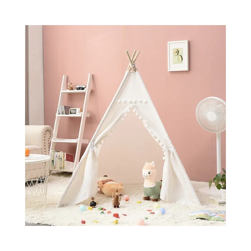 Cort 1,35 m pentru casă de joacă pentru copii Wigwam pentru copii Corturi portabile Tipi pentru copii Tipi Tipi Infantil Cort pe