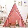 Cort 1,35 m pentru casă de joacă pentru copii Wigwam pentru copii Corturi portabile Tipi pentru copii Tipi Tipi Infantil Cort pe