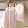 Agățat de praf pentru agățat haine, rochie de mireasă, costum, geantă de depozitare, transparentă, complet închisă, cu fermoar.