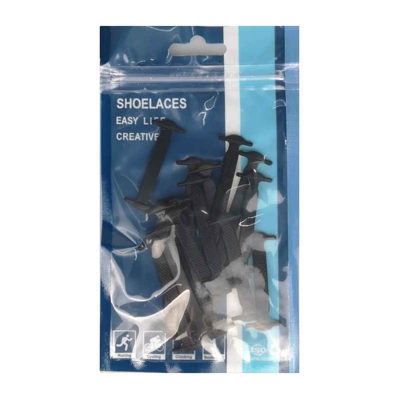 14 buc/lot Accesorii pentru pantofi Sireturi elastice din silicon Sireturi elastice Sireturi creative lenese din silicon Siret d